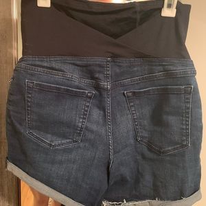 Maternity Jean Shorts